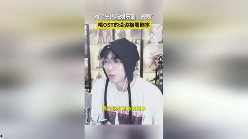 娱乐圈揭秘爆料刘宇宁,娱乐圈背后的真相大揭秘 第2张 娱乐圈揭秘爆料刘宇宁,娱乐圈背后的真相大揭秘 第2张